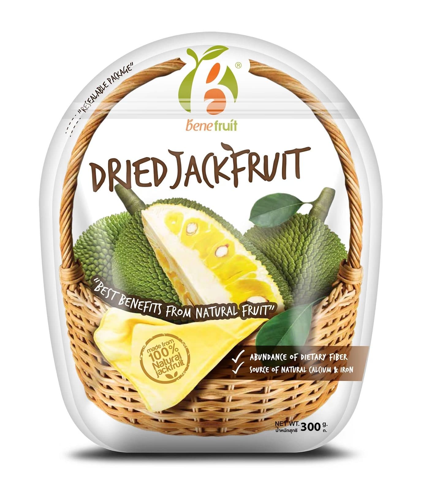 Dried Jackfruit Basket L